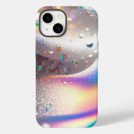 Mala difícil do iPhone/iPad Mate Glitter Silver