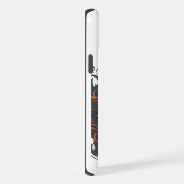 Mala do Ajustado Slim 14 do iPhone, brilhante (Lado direito)