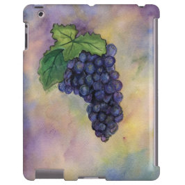 Mala do iPad de Uvas de Vinho Vermelho Pinot Noir