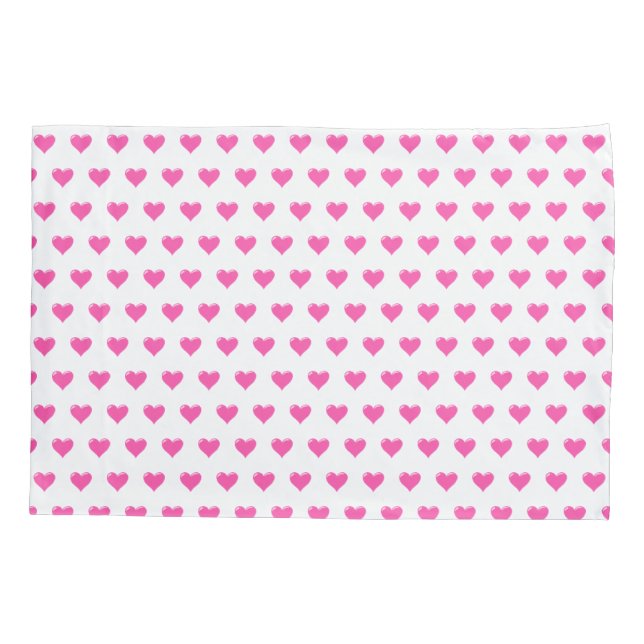 Mala do Travesseiro de Coração Rosa (Verso)