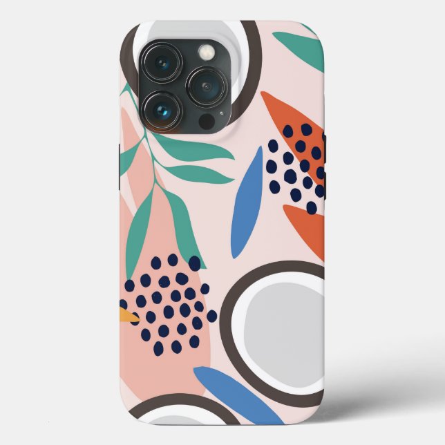 Mala dura de coco azul-esbranquiçado verde-tenra c (Verso)