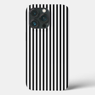 Mala ipad com padrão elegante preto e branco