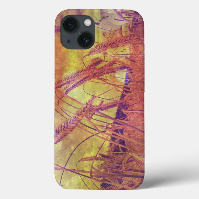 Mala iPad De Trigo Rosa E Dourada (Verso)