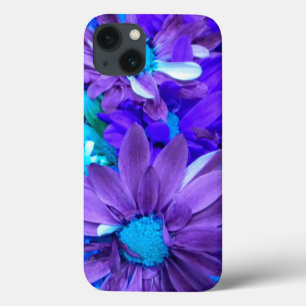 Mala iPad do Buquê roxo N Turquesa