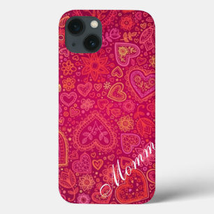 Mala iPad Personalizada do Coração da mãe