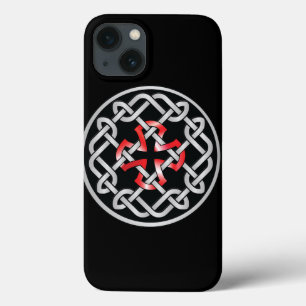 Mala iPad Vermelha Celta Knot Red Metallic