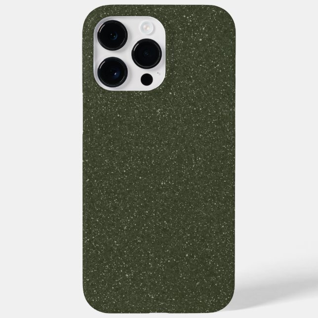 Mala Máxima de iPhone Verde de Moss Texturizado Pe (Verso)