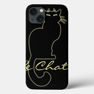 Mala Preta do Gato iPad Cat Lover Le Chat iPad