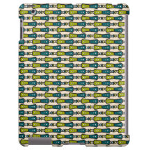 Mala Preta Verde Creme Tribal Case-Mate iPad