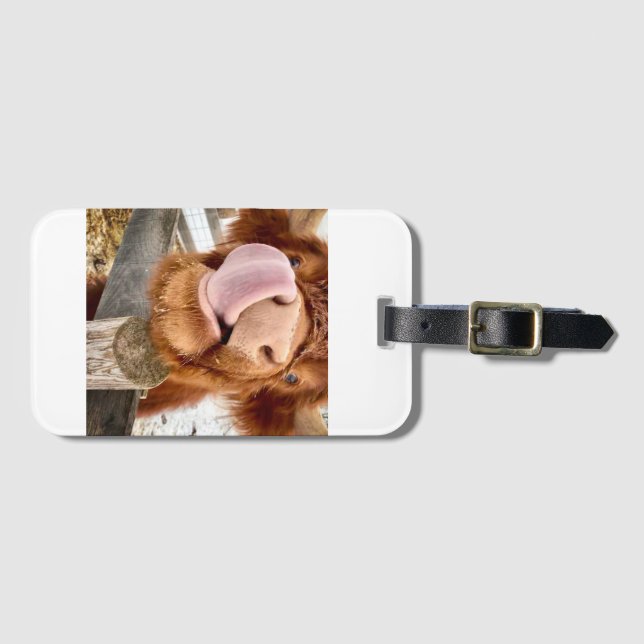 Malabarismo - Etiqueta de bagagem Daphne (Frente Horizontal)