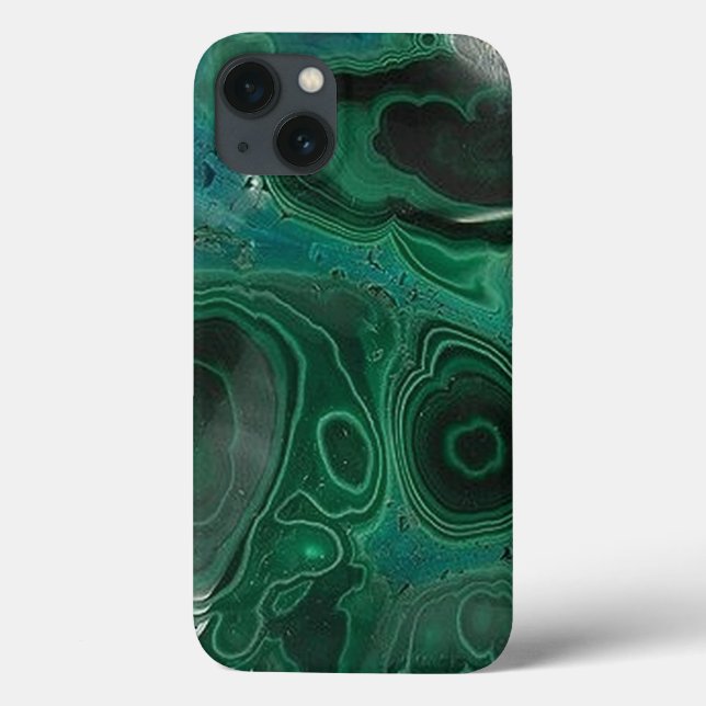 Malachite Geode iPad Caase (Verso)