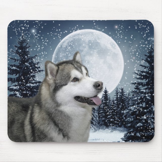 Malamute Mousepad (Frente)