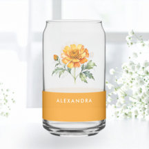 Malandro de Aguarela Calêndula Laranja Floral Pess