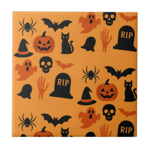Malandro Halloween - Trick preto e laranja