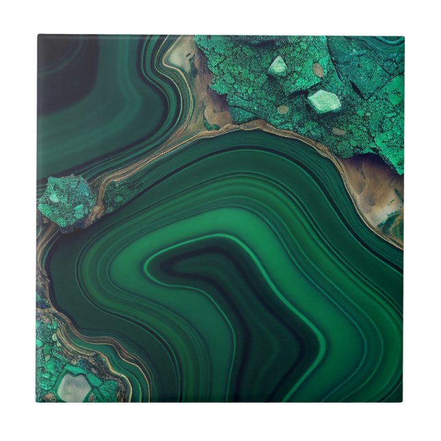 Malaquite Cu6CO3(OH)2 (Frente)