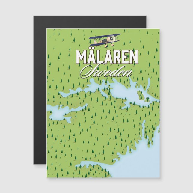 Mälaren Suécia (Frente/Verso)