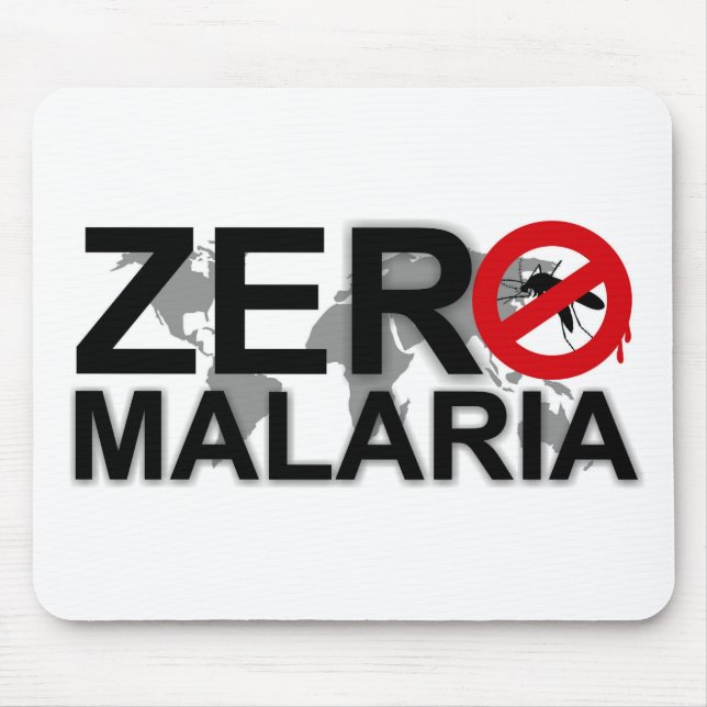 Malária zero Mousepad (Frente)