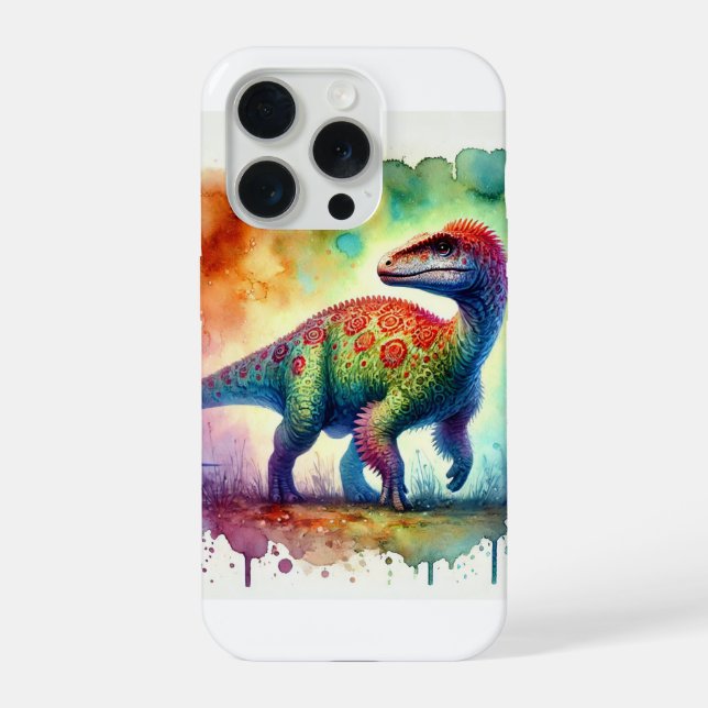 Malawisaurus 141024AREF148 - Watercolor (Verso)