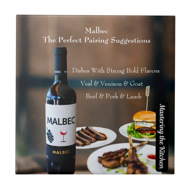 Malbec Wine Pairing Guide/Mastering the Kitchen (Frente)