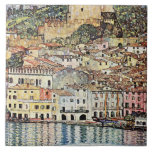 Malcesine am Gardasee, por Gustav Klimt<br><div class="desc">Malcesine am Gardasee, famosa pintura de Gustav Klimt, 1913.</div>