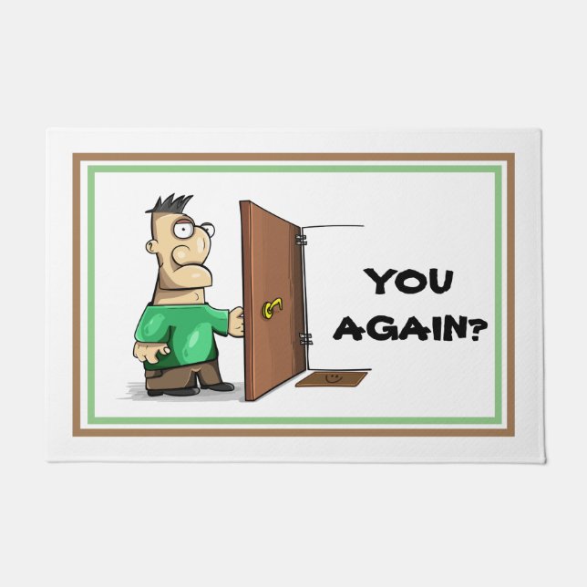 Maldita tapete de boas-vindas (Frente)