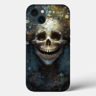 Maldito crânio gótico-escuro fantasia Art Case-Mat