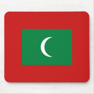 Maldivas Flag Mousepad
