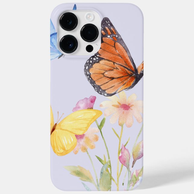 Maleta 14 pro max do iPhone Butterfly (Verso)