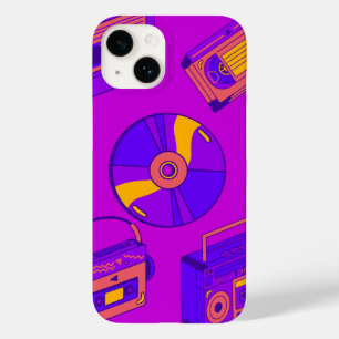 Maleta de telefone celular Roxo
