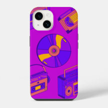 Maleta de telefone celular Roxo