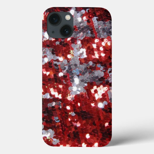 Maleta iPad de Sequências Vermelhas e Brancas (Verso)