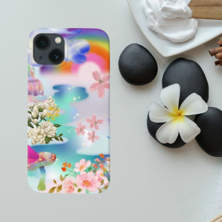 Maleta iPhone 13 com estética suave - Realm mágico