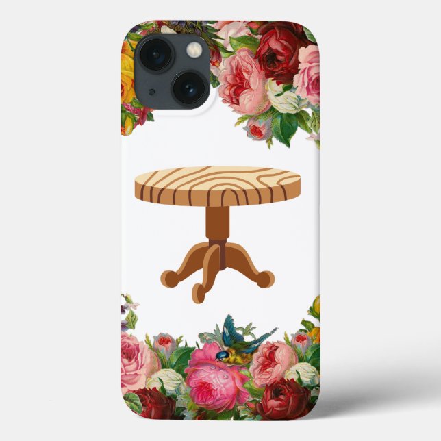 Maleta iPhone 13 Monograma Personalizada - Design  (Verso)