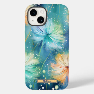 Maleta iPhone / iPad Azul Dreamy Amarelo