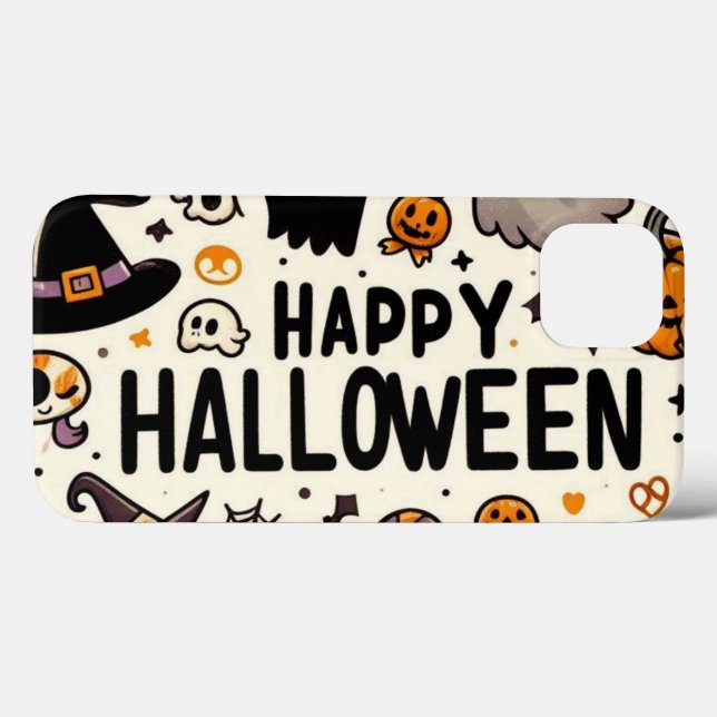 maleta iPhone / iPad do halloween (Verso (horizontal))