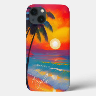 Maleta iPhone/iPad Personalizada do Sunset Beach V