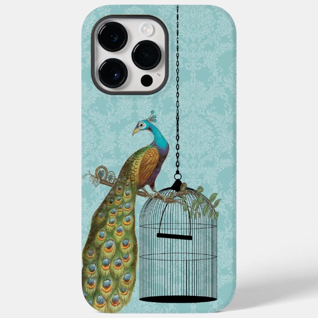 Maleta Peacock Birdcage Damask iTouch (Verso)