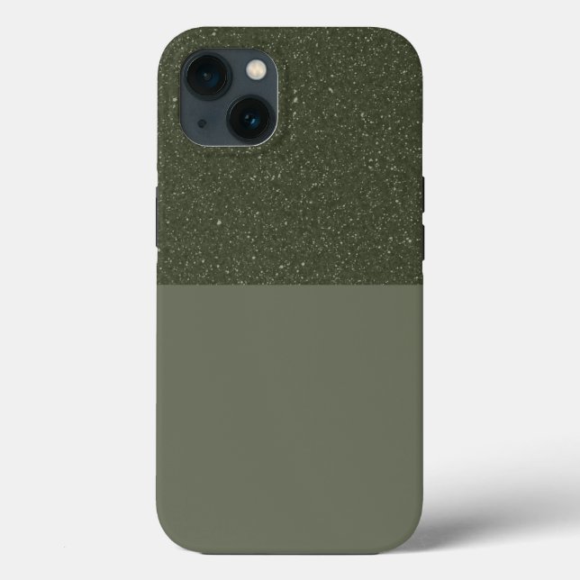 Maleta personalizada - Mala verde iPhone 13 (Verso)