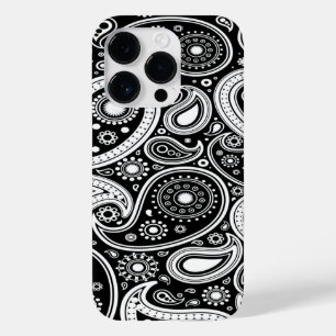 Maleta Preta e Branco iPhone 14 Pro