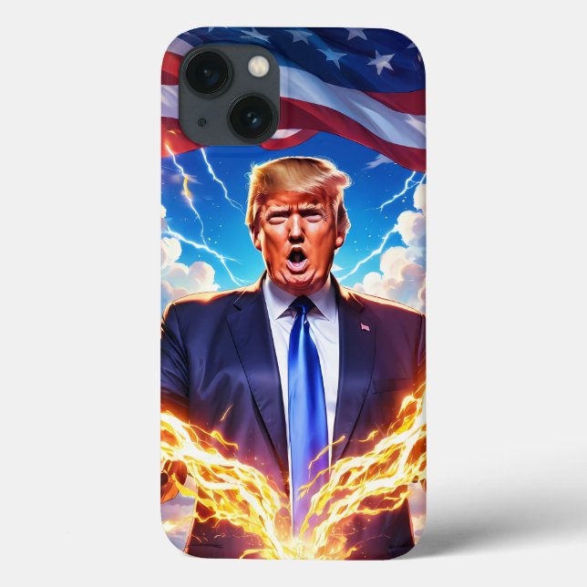 Maleta Trump MAGA 2024 Save America iPhone / iPad (Verso)