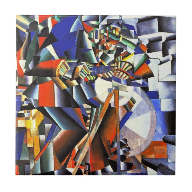 Malevich Kazimir O Knifegrinder (Frente)