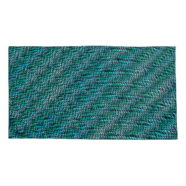 Malha do saco rochosa torcida e ondulada, verde ci