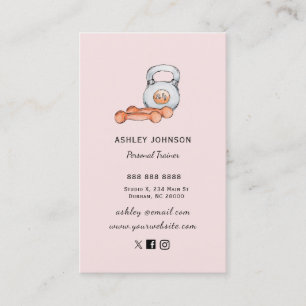 Malhação de engrenagens de Cartão de visita pessoa