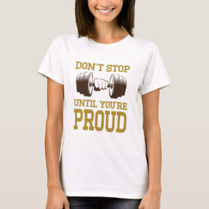 Malhação T-Shirt Camisas Motivadas Workout