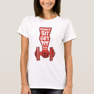 Malhação T-Shirt Esclarecimento Camisas Motivado