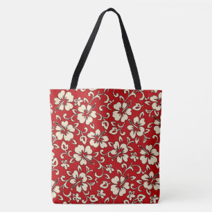 Malia Havaiana Hibiscus Bolsa de praia Floral