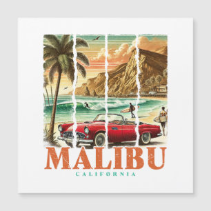 Malibu California - Sports Car Scenical View
