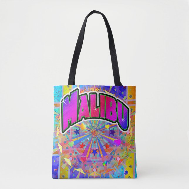 Malibu Cosmic Unity Tote Bag (Frente)