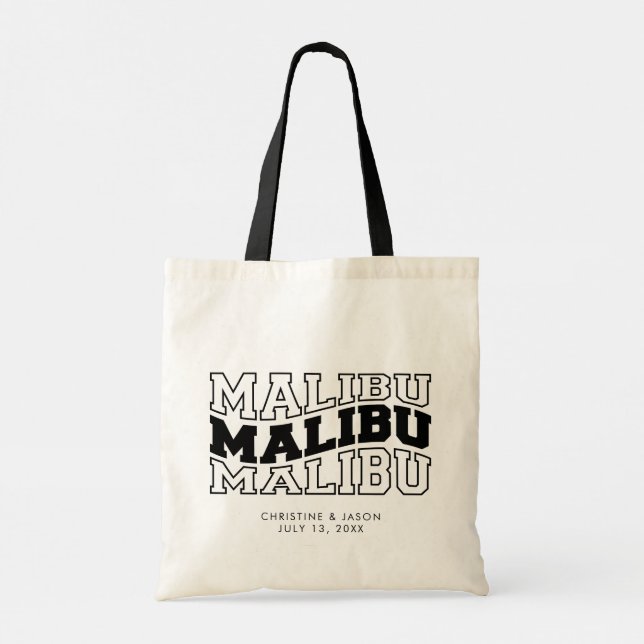 Malibu Wedding Bolsa Wedding Bag (Verso)