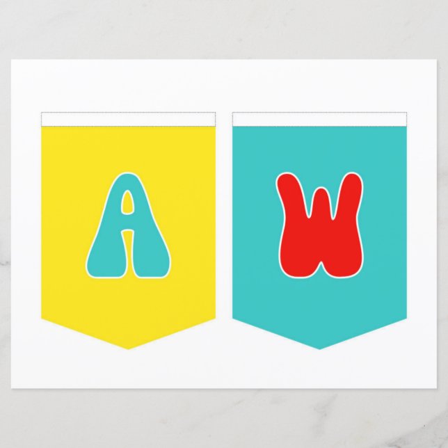 Maligayang Kaarawan Banner AW (Frente)